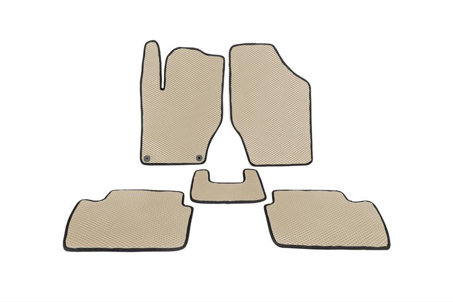 Citroen C-4 2010-2018 EVA Fußmatten (Beige) Image