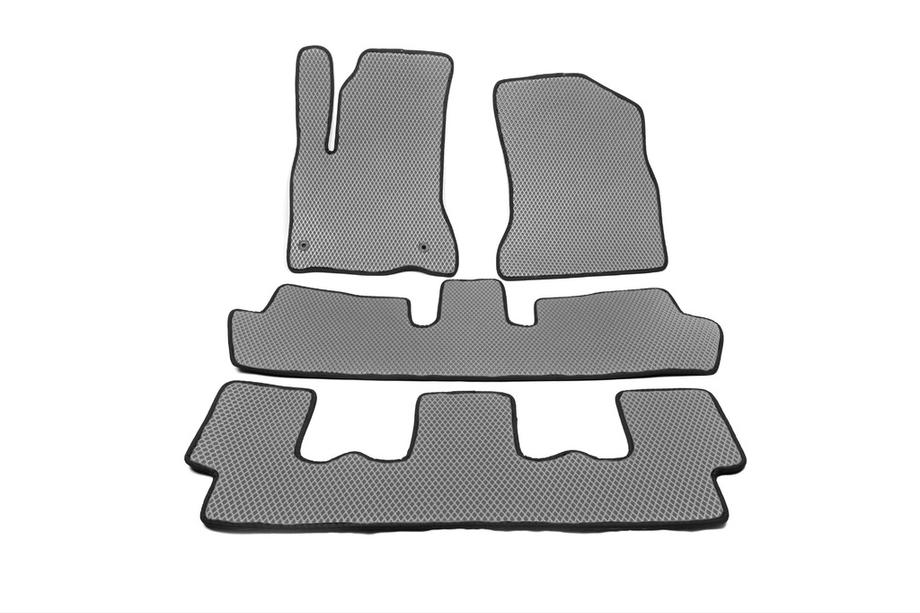 Citroen C-4 Picasso 2006-2013 EVA Fußmatten (3 Reihen, grau) Image
