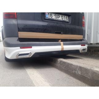 Hintere untere Sport 3 Heckschürze (grundiert zum Lackieren) Volkswagen T6 2015-2024 Foto 4