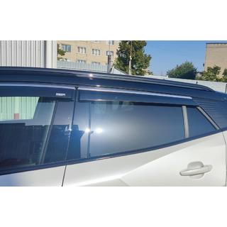 Windabweiser mit Chromleiste (4 Stk, Niken) Peugeot 2008 2019- Foto 2