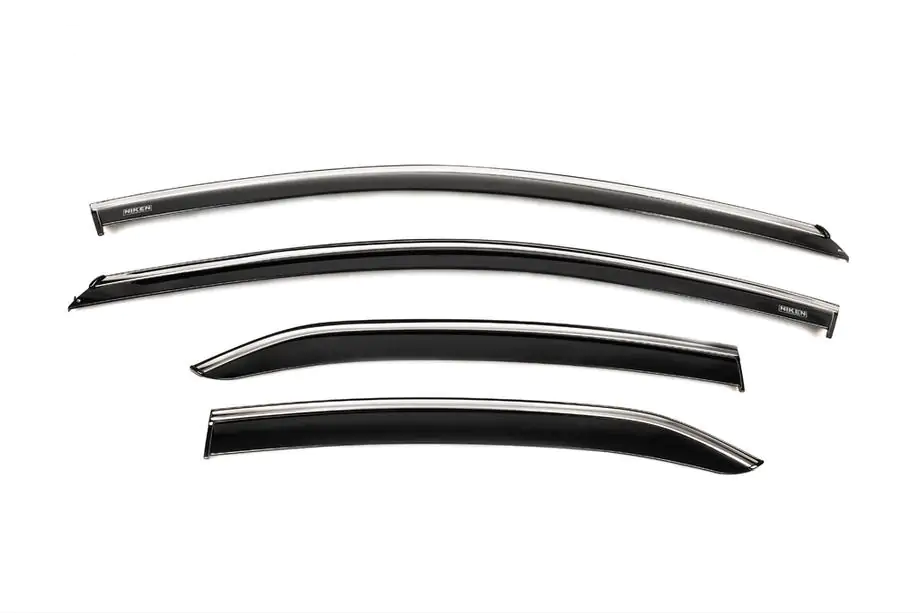 Toyota Camry 2017–2023 Windabweiser mit Chromleiste (4 Stk, Niken) Image