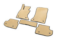 BMW 5 Series F10/F11 2010–2016 Fußmatten 2013-2016 (EVA, beige) Foto 2