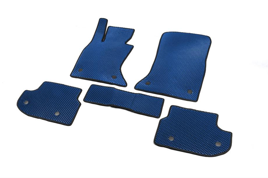 BMW 5 Series F10/F11 2010–2016 Fußmatten 2013-2016 (EVA, blau) Image