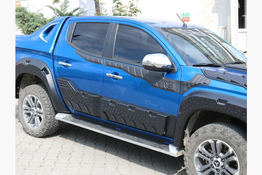 Mitsubishi L200 2015-2024 Türleisten EuroCap (6 Stk, ABS) Foto 8