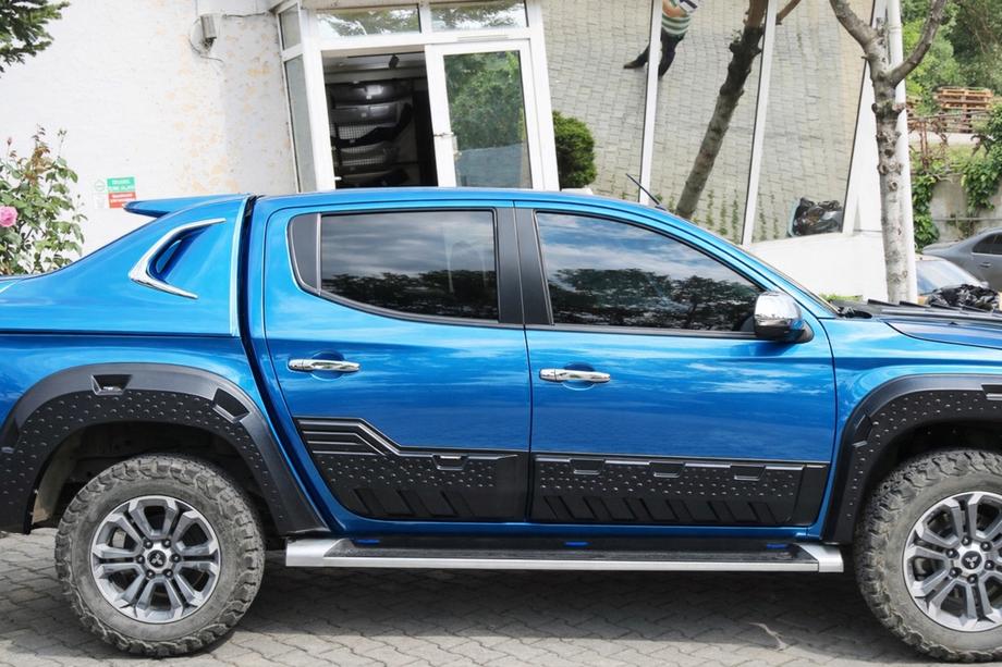 Fiat Fullback 2016- Türleisten EuroCap (6 Stk, ABS) Image