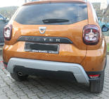 Dacia Duster 2018-2024 Heckstoßstangenabdeckung U-Type (ABS, grau) Foto 1