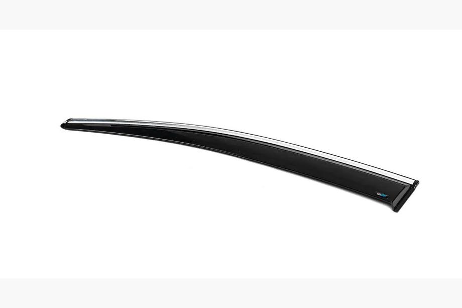 Ford Focus III 2011-2017 Windabweiser Fahrerseite mit Chrom (1 Stk., Sunplex Chrome) Foto 2