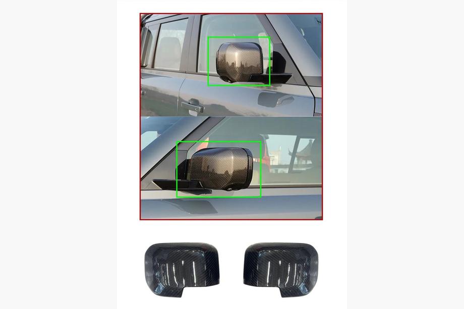Land Rover Defender 2019- Carbon Spiegelabdeckungen Image