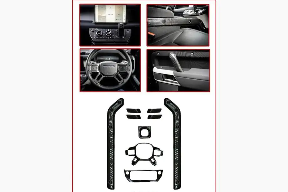 Land Rover Defender 2019- Carbon-Innenraumverkleidungen Image