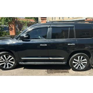 Windabweiser mit Chromleiste (4 Stk, Niken) Toyota Land Cruiser 200 2007-2021 Foto 2