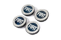 Fiat Felgendeckel V3 49/42.5 mm blau (4 Stk, 46746586) Foto 1