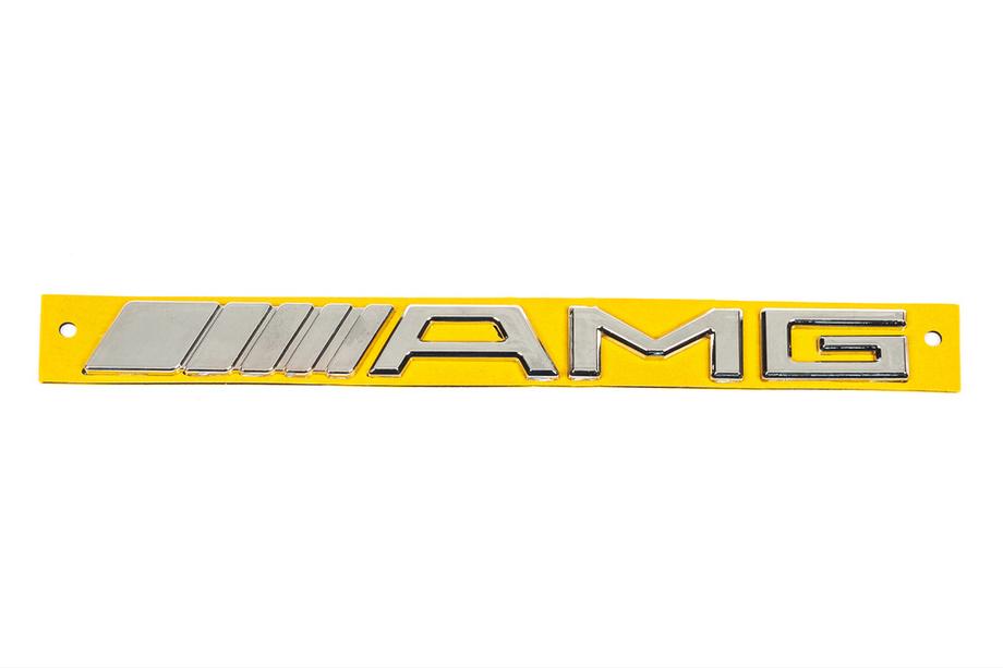 Mercedes-Benz Emblem AMG (20cm, ABS, Chrom) Foto 2