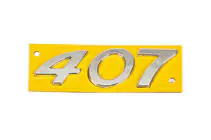 Peugeot 407 2004-2011 Schriftzug 407 Foto 2