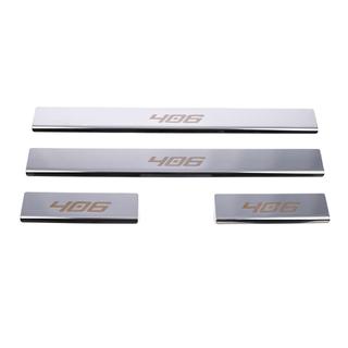 Einstiegsleisten Carmos (4 Stk, Edelstahl) Peugeot 406 1995-2004 Foto 2
