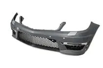 Mercedes C-class W204 2007-2015 Frontstoßstange 2011-2014 AMG C63 (Komplettset) Foto 2