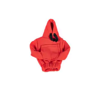 Schaltknauf Abdeckung Hoodie-Stil (rot, schwarzes Band) Foto 4