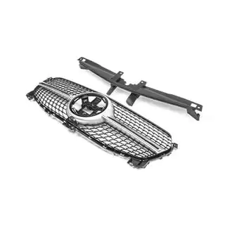 Frontgrill Diamond Silber (für Base 2019-2023) Foto 3