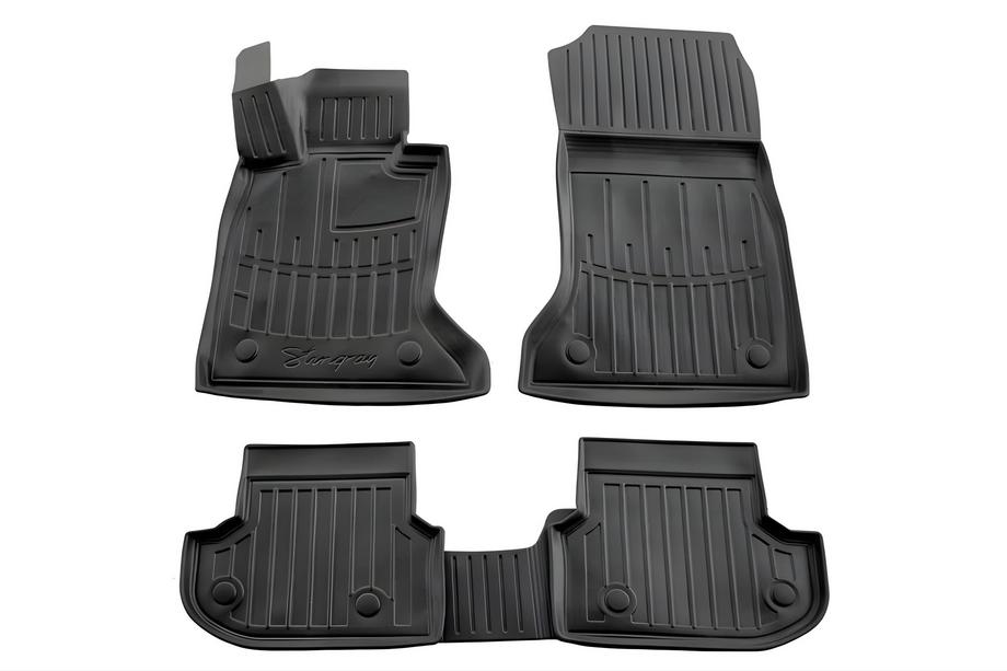 BMW 5 Series F10/F11 2010–2016 Stingray 3D Gummimatten (2013-2016, 5-teilig, Polyurethan) Foto 1