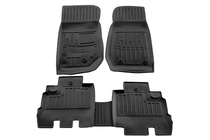 Jeep Wrangler 2007-2017 Stingray 3D Gummimatten (5D, 5 Stk, Polyurethan) Foto 1