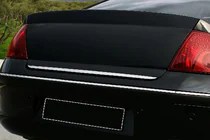 Peugeot 407 2004-2011 Kofferraumleiste Edelstahl Foto 1