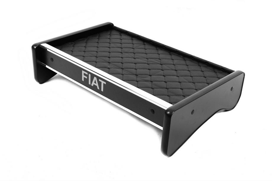 Fiat Ducato 2006-2025 Ablagebrett für Armaturenbrett (Schwarz mit schwarzer Naht) Image