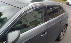 Audi A3 2012-2020 Windabweiser zum Einstecken Sportback (Esa, 4 Stk) Foto 1