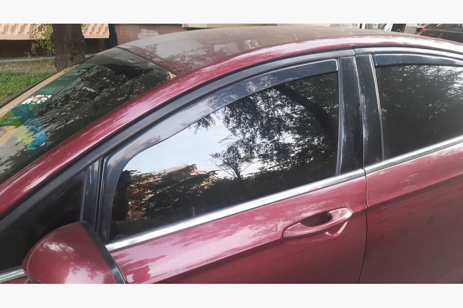 Ford Fusion 2012-2020 Windabweiser zum Einstecken SD (Esa, 4 Stk) Image