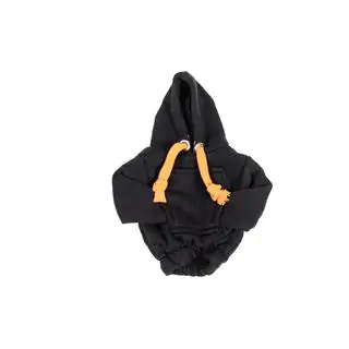 Schaltknauf Abdeckung Hoodie-Stil (Schwarz, orange Kordel) Foto 2
