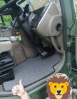Daewoo Novus EVA Fußmatten nur für Militärfahrzeuge (schwarz) Foto 3