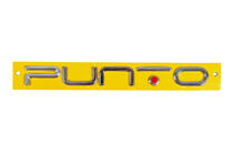 Fiat Punto Grande/EVO 2006-2018 Schriftzug Punto für EVO (roter Punkt, 2037a) Foto 1