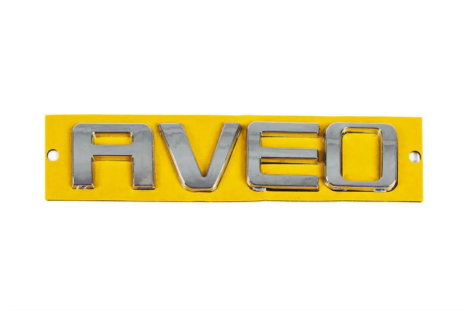 Chevrolet Aveo T300 2011-2020 Schriftzug AVEO 96462533 (115mm x 23mm) Image