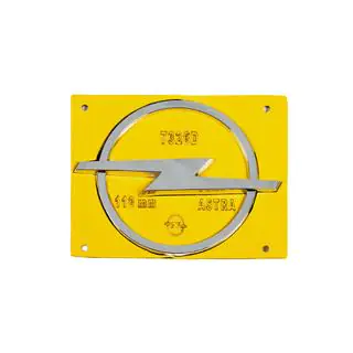 Emblem Opel 7326D (110mm x 140mm) Foto 1
