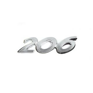 Emblem 206 (90mm x 25mm)