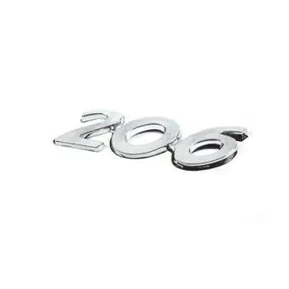 Emblem 206 (90mm x 25mm) Foto 2