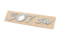 Peugeot 307 2001-2008 Schriftzug 307 SW (175mm x 30mm) Foto 2