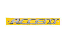 Hyundai Accent 2006-2010 Schriftzug Accent (155mm x 18mm) Foto 1
