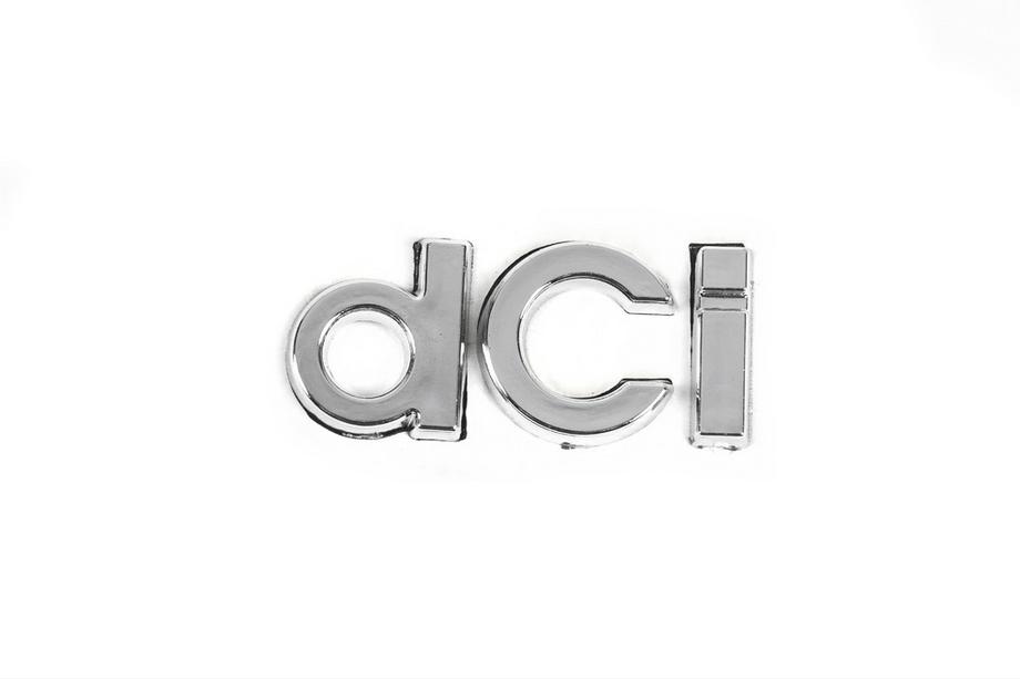 Renault Megane III 2009-2016 Emblem DCI 908894256R (55mm x 24mm) Image