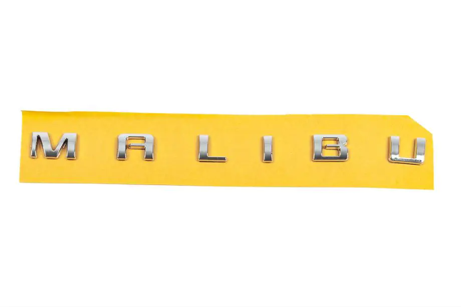 Chevrolet Malibu 2011-2018 Schriftzug Malibu 84290798 (256mm x 18mm) Image