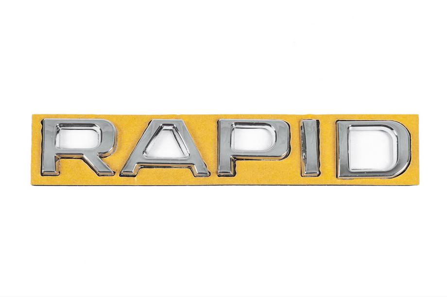 Skoda Rapid 2012-2019 Schriftzug Rapid (130 mm x 22 mm) Image
