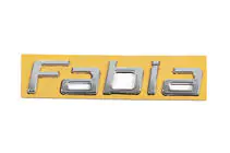 Skoda Fabia 2007-2014 Schriftzug Fabia (125 mm x 25 mm) Foto 1
