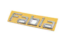 Skoda Fabia 2007-2014 Schriftzug Fabia (125 mm x 25 mm) Foto 2