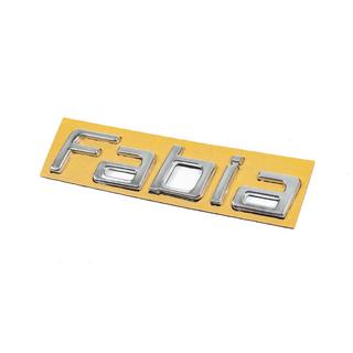Schriftzug Fabia (125 mm x 25 mm) Skoda Fabia 2007-2014 Foto 2