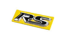 Honda Emblem RS schwarz mit Chrom (95mm x 25mm) Foto 2