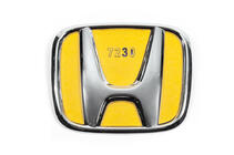Honda Emblem (Chrom, selbstklebend) 80mm x 65mm Foto 1