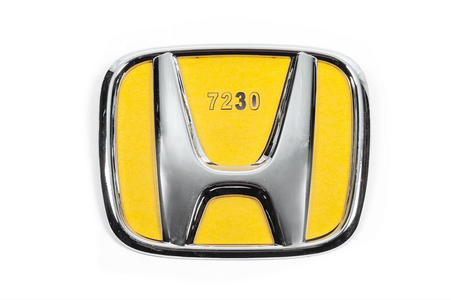 Honda Emblem (Chrom, selbstklebend) 80mm x 65mm Image