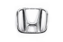 Honda Emblem (Chrom, Lenkrad) 55mm x 45mm Foto 1