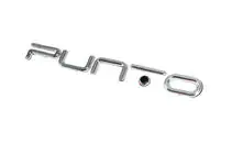 Fiat Punto Grande/EVO 2006-2018 Schriftzug Punto für EVO (schwarzer Punkt, 2037b) Foto 2
