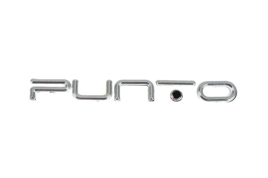 Fiat Punto Grande/EVO 2006-2018 Schriftzug Punto für EVO (schwarzer Punkt, 2037b) Image