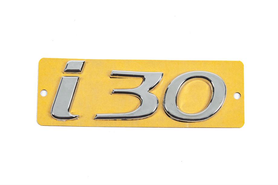 Hyundai I-30 2007-2011 Schriftzug I30 (108mm x 37mm) Image