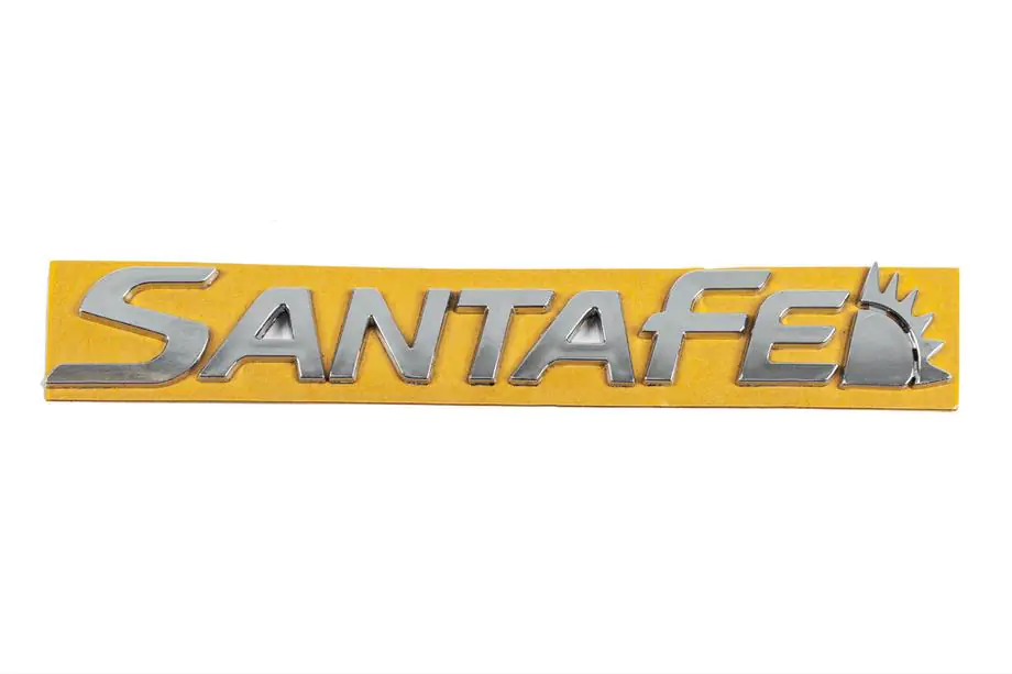 Hyundai Santa Fe 3 2012-2018 Schriftzug SantaFe (210mm x 30mm) Image
